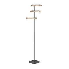 фото 390509 Светодиодный торшер с регулировкой цветовой температуры ESTRELLA, 1X20W(LED), ?530, 2200-6500K, 3500lm, сталь, бронзовый, черный, белый в интерьере