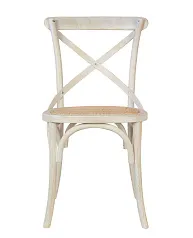 Стул ретро Cross Back White Brush в интернет-магазине