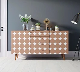 Комод "Berber" с ящиками 17 принт арт BB14/Print_17 на заказ