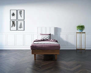 красивые Кровать "Andersen" 120х190 см арт AN120WH на заказ