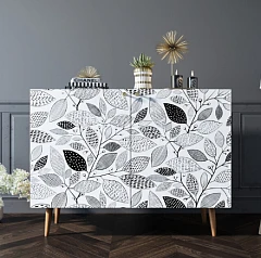 купить стильные Комод "Berber" две дверки 9 принт арт BB04/Print_09 в интернет-магазине