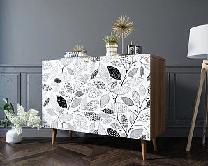 купить стильные Комод "Berber" две дверки 9 принт арт BB04/Print_09 в интернет-магазине