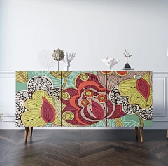 Комод "Berber" с ящиками 6 принт арт BB14/Print_06 на заказ