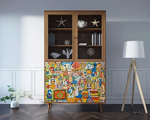 купить стильный Буфет "Berber" принт 1 арт BB07/Print_01