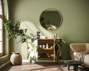 фото Комод "Berber" две дверки 55 принт арт BB04/Print_55 в интерьере