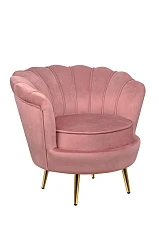 красивые Низкое кресло ракушка Pearl Pink V3 в интернет-магазине
