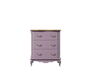 фото Комод Leontina Lavanda три ящика арт ST9356L в интерьере