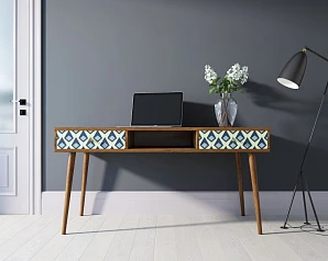 Стол рабочий "Berber" принт 13 арт BB18/Print_13 на заказ