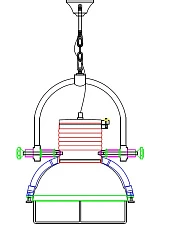 заказать стильные Светильник Fork Chrome