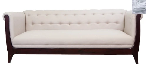 красивый Классический диван Delvin серый на заказ