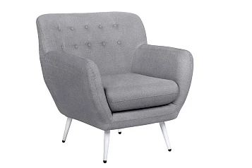 фото Низкое кресло Fuller Grey V2 в интерьере