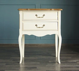 фото Прикроватная тумба "Leontina" на 2 ящика арт ST9306
