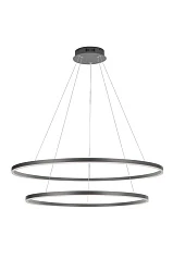 купить Люстра Orblaze 2 rings 800 black в интернет-магазине