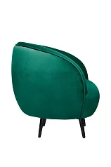 заказать Мягкое кресло Small Benee Green V2 на черных ножках