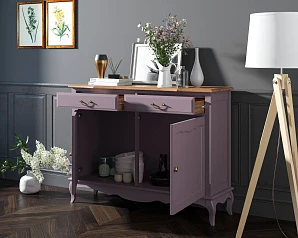 фото Комод "Leontina Lavanda" с ящиками арт ST9329L в интерьере