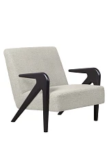 Современное кресло Arrow BL бежевое в интерьере