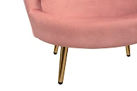 красивые Низкое кресло ракушка Pearl Pink V3 в интернет-магазине