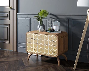 заказать Комод "Ellipse Print" с двумя ящиками принт 1 арт EL02/print_1
