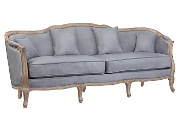 фото Прямой диван для гостиниц Darcy 3 серый