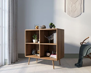 фото Стеллаж открытый "Berber" принт 31 арт BB35/Print_31 в интерьере