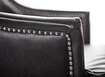 заказать Кожаное кресло каминное Chester Black Leather в интернет-магазине