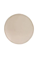 Пуф Pearl Adorn Beige на черных ножках