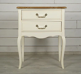 фото Прикроватная тумба "Leontina" на 2 ящика арт ST9306