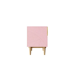 купить Тумбочка с дверкой "Line" LN08/GR1/pink