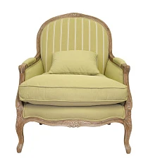 Мягкое полукресло с подлокотниками Aldo Green на заказ в интернет-магазине