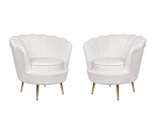 купить Комплект кресел ракушка Pearl Beige