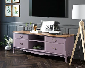 купить красивый Комод Leontina Lavanda под TV удлиненный арт ST9328/2L в интернет-магазине