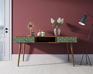 фото Стол рабочий "Berber" принт 12 арт BB18/Print_12 в интерьере