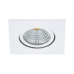 купить 98302 Светодиодный встраиваемый светильник SALICETO димм. с рег-кой, 6W(LED), 88х88, 380lm, 3000K, алю