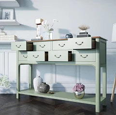 купить красивые Консоль "Olivia" восемь ящиков арт GC2007 в интернет-магазине