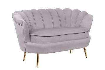 купить стильный Диван ракушка Pearl Double Grey в интернет-магазине