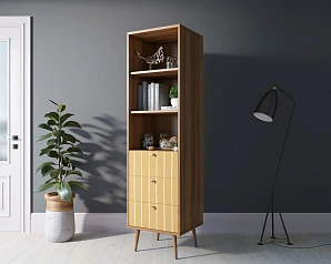 купить Стеллаж с ящиками "Berber" принт 43 арт BB45/Print_43 в интернет-магазине