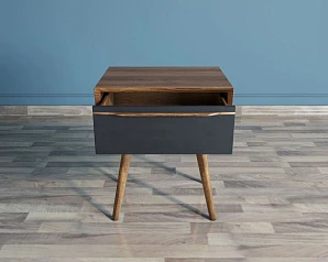 купить красивые Тумба для прихожей "Bruni Black" с ящиком арт BR-11Black