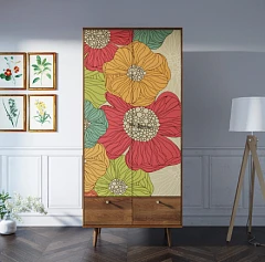 Шкаф двухстворчатый "Berber" принт 5 арт BB16/Print_05 в интернет-магазине