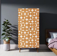 заказать Шкаф малый двухстворчатый "Berber" принт 14 арт BB08/Print_14