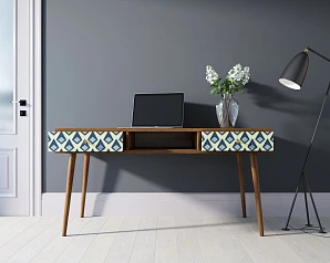 Стол рабочий "Berber" принт 13 арт BB18/Print_13 на заказ