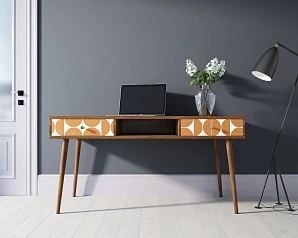 купить красивый Стол рабочий "Berber" принт 14 арт BB18/Print_14 в интернет-магазине