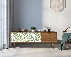 заказать Комод "Berber" два ящика и две дверки 28 принт арт BB27/Print_28 в интернет-магазине