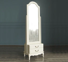 Зеркало напольное "Leontina" 2 ящика арт ST9322ETG в интерьере