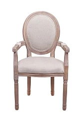 фото Мягкий стул с подлокотниками Volker Arm Beige V2 в интерьере