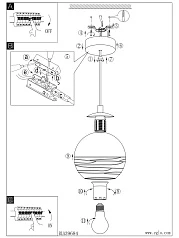 Подвес LEMORIETA в интерьере