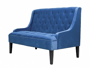 стильные Прямой двухместный американский диван Sommet синий