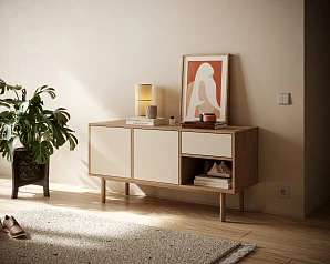 заказать Комод с дверками "Alice" арт ALC15 в интернет-магазине