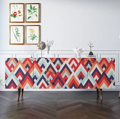 купить Комод "Berber" удлиненный принт 2 арт BB11/Print_02 в интернет-магазине