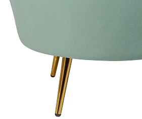 заказать Низкое кресло ракушка Pearl Green