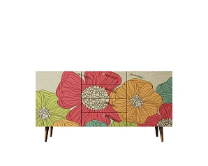 Комод "Berber" с ящиками 5 принт арт BB14/Print_05